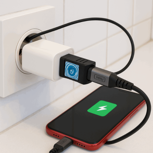 Adaptateur de mise à la terre pour chargeur rapide (USB-C)