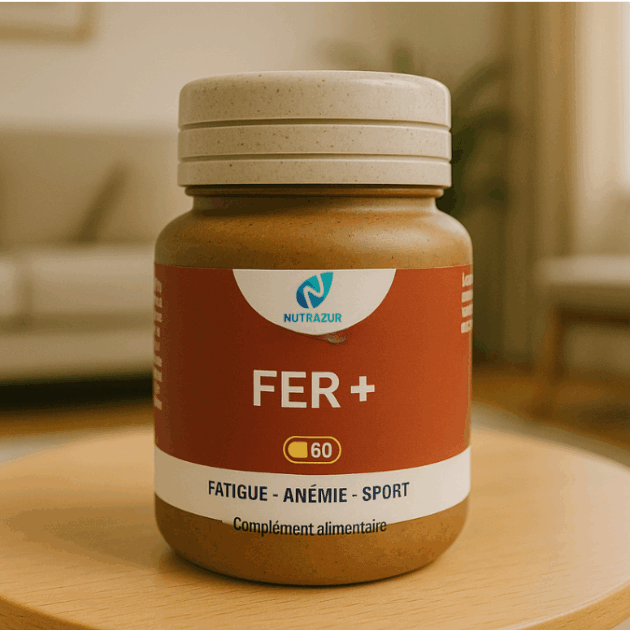 Fer+ (60 gélules)  Anémie - carence en fer